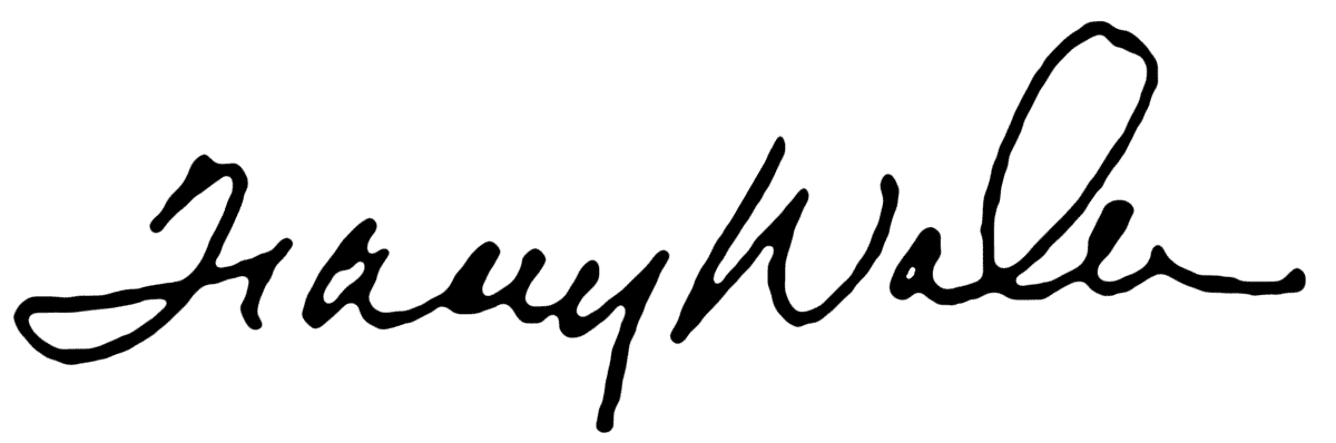 Tracey Walker signature.