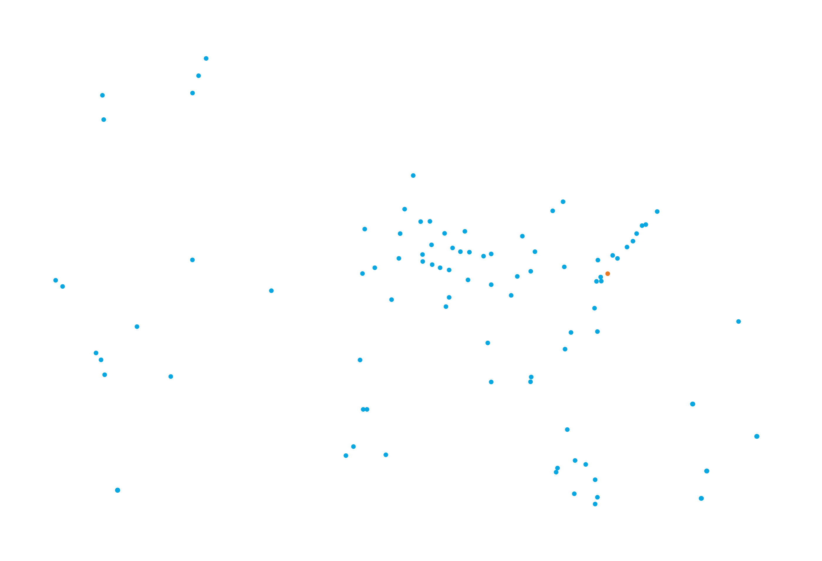 RSM US Canada locations map